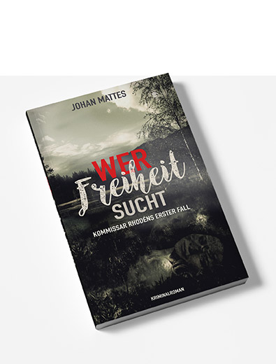 Buchcover-Design für Krimi - Buchcover-Design Beispiel