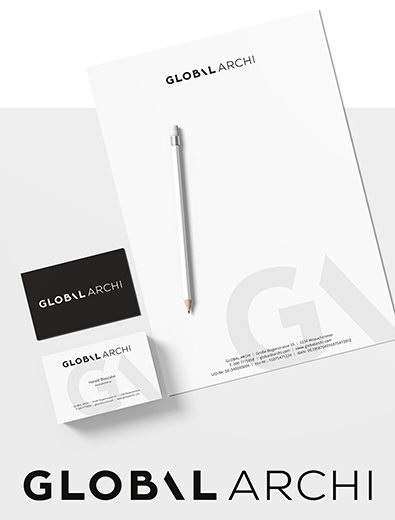 Corporate-Design für Architektennetzwerk - Corporate-Design Beispiel