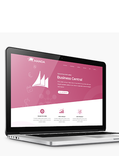Landing-Page Design für Microsoft-Produkte - Landing-Page Design Beispiel