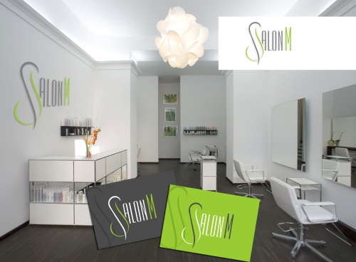 Friseursalon sucht Logo