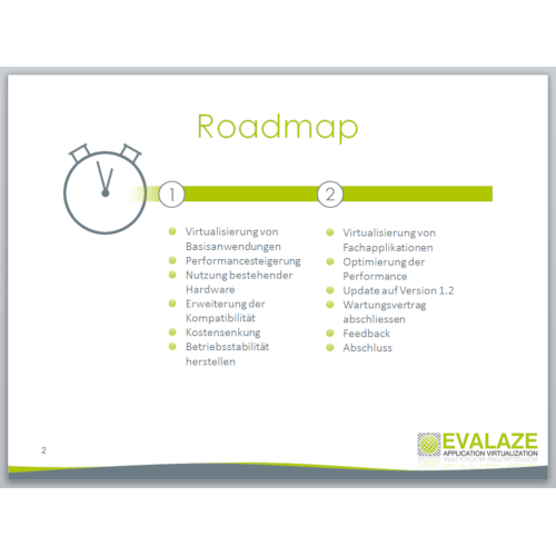 PowerPoint Folienmaster für Einsatz auf Homepage