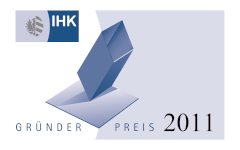 Gründerpreis IHK Nürnberg Kategorie Markterfolg und Innovation 2011