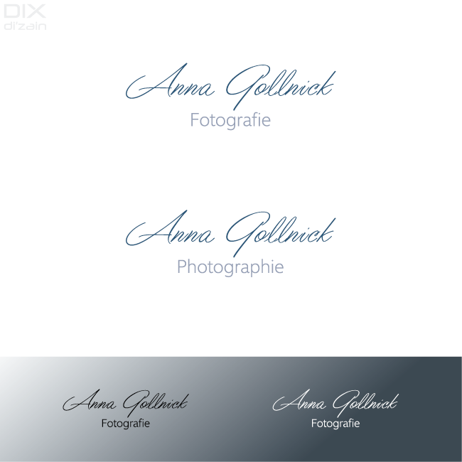 Logo-Design für Fotografin