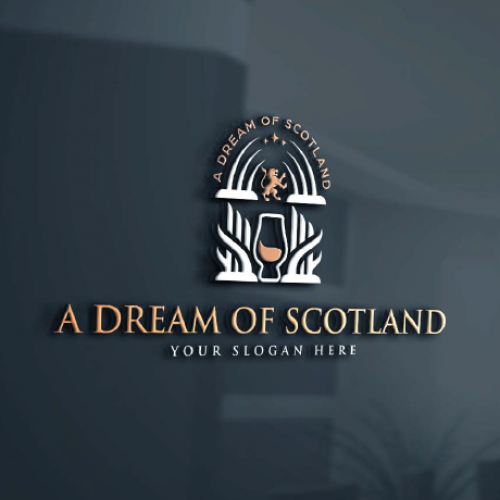Logo-Design für Whisky Händler