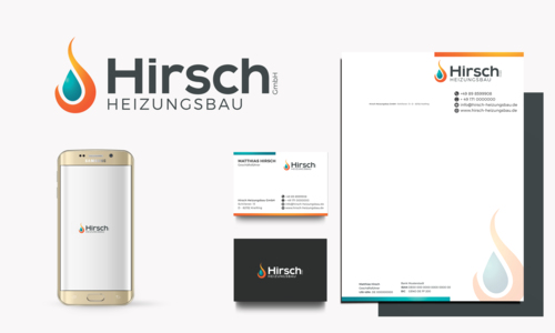  Corporate Design für Sanitär Heizungs - und Klima Unternehmen