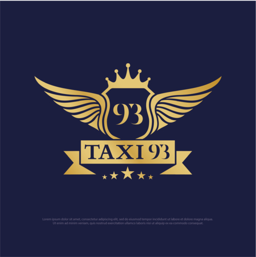 Logo-Design für Taxiunternehmen mit gehobener KFZ-Klasse