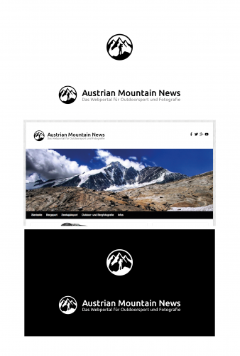  Logo-Design für Austrian Mountain News