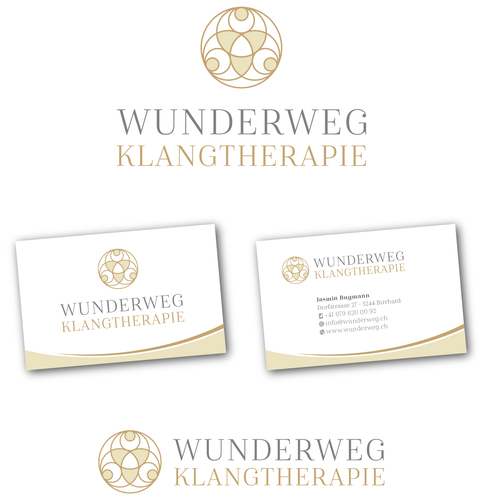  Klangtherapie  sucht Logo & Visitenkarte