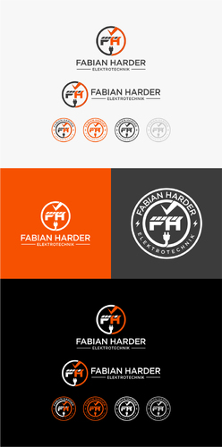  Elektrotechnikfirma sucht modernes Logo