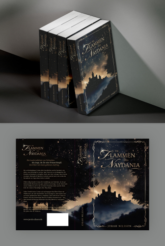 Fantasy-Buch-/eBook-Cover | Die Flammen von Naydania