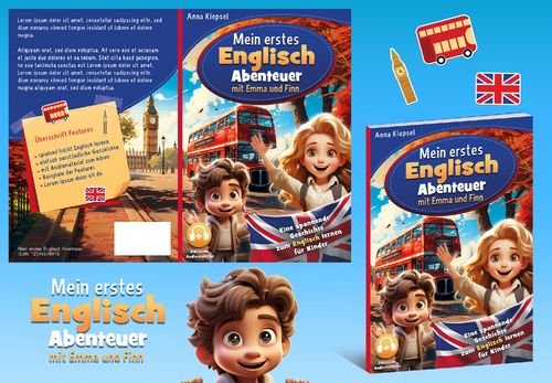  Buch-/eBook-Cover für ein Kinderbuch