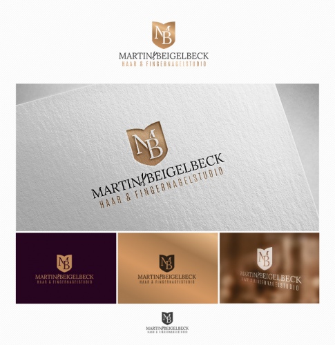  Logo-Design für Haar- & Fingernagelstudio