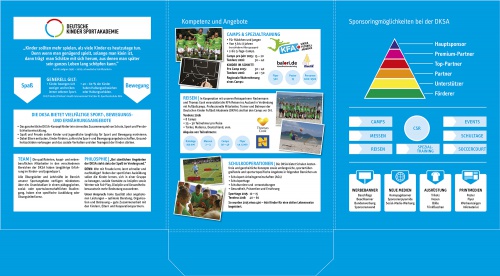 Sponsorenmappe für die Deutsche Kinder Sport Akademie