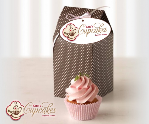 Cupcake und Muffin Café sucht modernes Logo Design