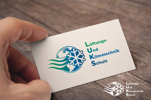  Logo-Design für Heizungs- und Klimainstallateur