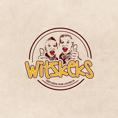  Witzkeks - Logo-Design für Verkauf von Keksen