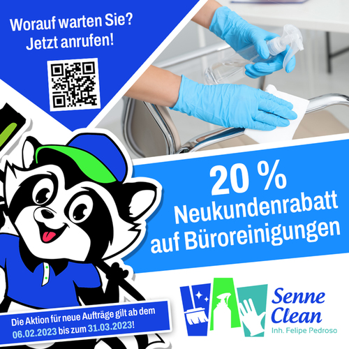  Online-Marketing-Material für Reinigungsbetrieb