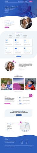 Webdesign für ambulanten Intensivpflegedienst