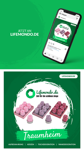  Anzeigengestaltung für Online-Shop für Kerzen