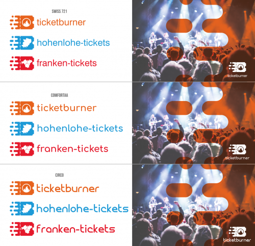 Logo-Design für Vertrieb von Event-Eintrittskarten