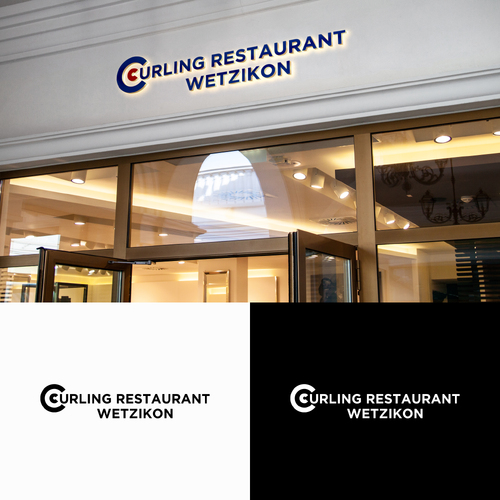 Logo-Design für Curlinghalle