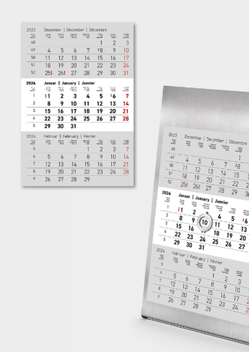  Design für 3-Monatskalender
