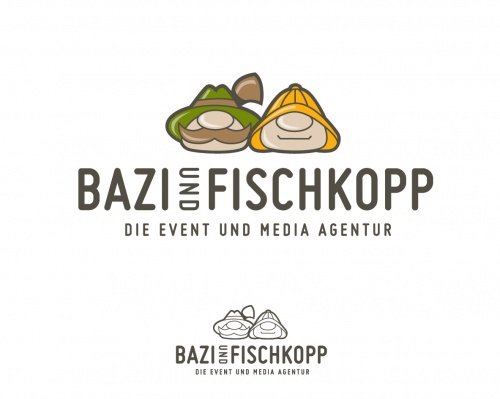 Bazi & Fischkopp Logo für Event & Media Agentur