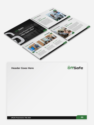  Präsentationsvorlagen / Powerpoint Master for my company