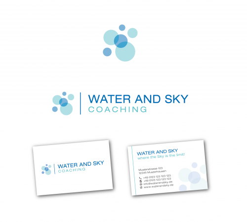  Logo & Visitenkarte für Water and Sky Coaching