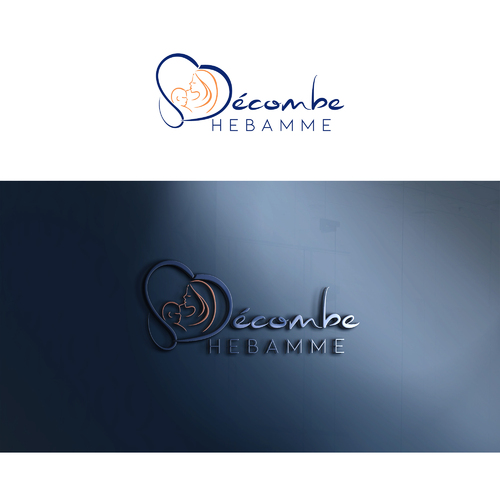 Logo-Design für Hebamme
