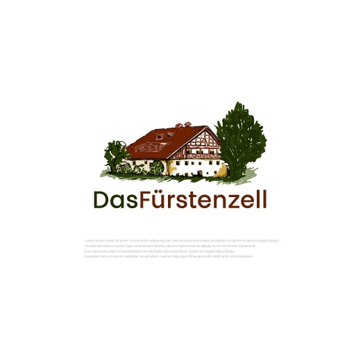  Logo-Design für ein Gästehaus